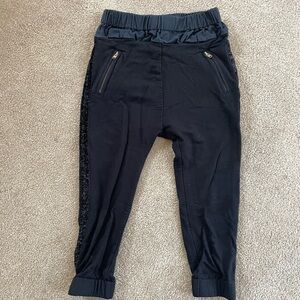 Crewcuts girls comfy embellished jogger size 4